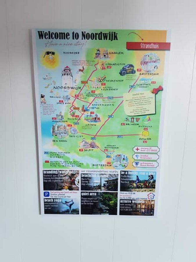 Strand Vakantiehuis ノールトウェイク エクステリア 写真